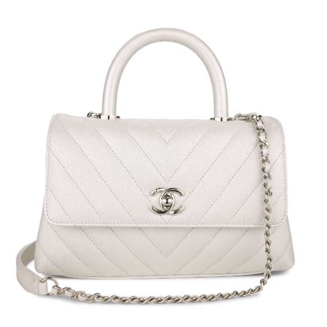 chanel white handbag|white chanel handbags for sale.